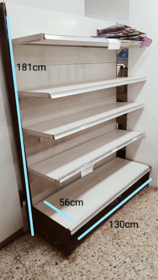 Estanterías metálicas modulares