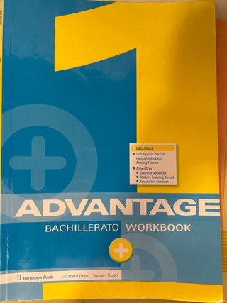 Advantage Workbook. Bachillerato 1