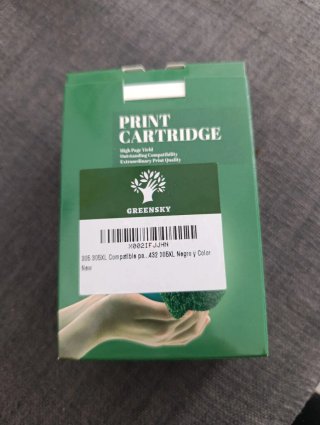 Cartuchos de tinta para impresora precintados