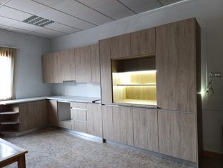 Cocina completa con encimera y montaje