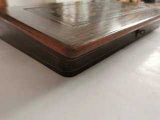 Escribanía antigua de madera