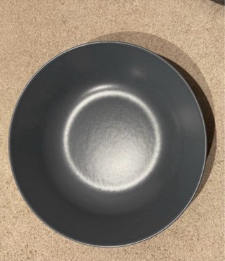 Vajilla de ikea gris