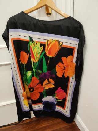 Blusa Talla 50 Estampado Floral