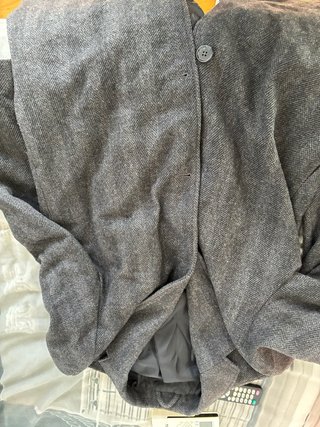 Abrigo moderno gris