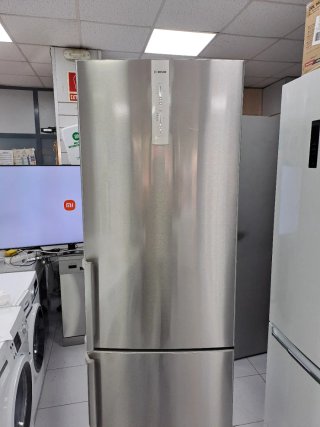 Nevera Bosch Plateada Combi + Garantía Con Entrega