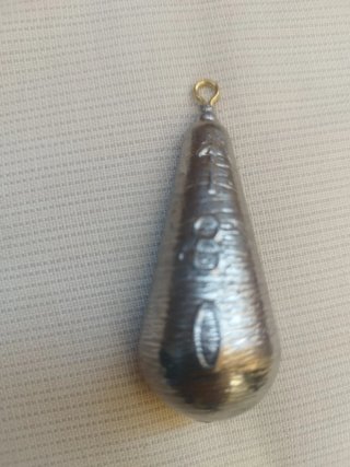 Plomo pera 180g pesca