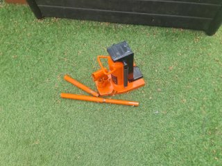Gato Hidráulico Naranja