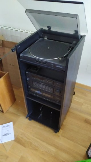 Equipo de música Sony negro