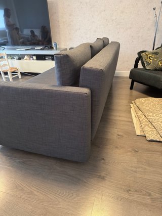 Sofá Cama Ikea FRIHETEN Gris 3 Plazas