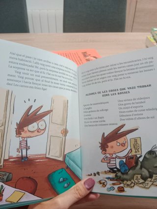 L'Agus i els monstres. 1, 2, 4, 5 6 14 17 19