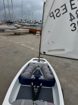 Casco Optimist Nautivela con Palos y Velas