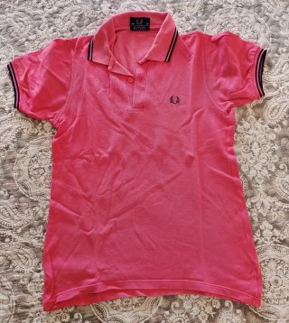 Polo Fred Perry Rosa Talla S