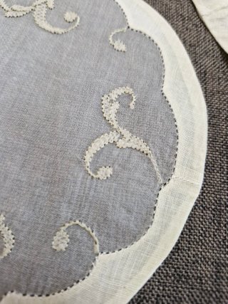 Set centros mesa organza vintage