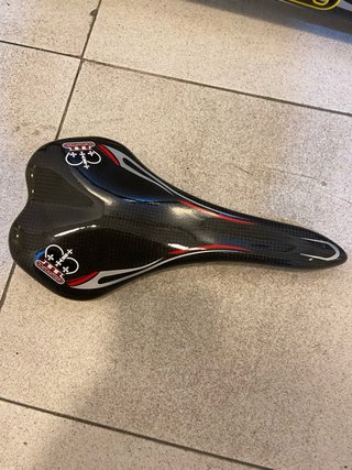Cuadro carbono y titanio bicicleta de carretera