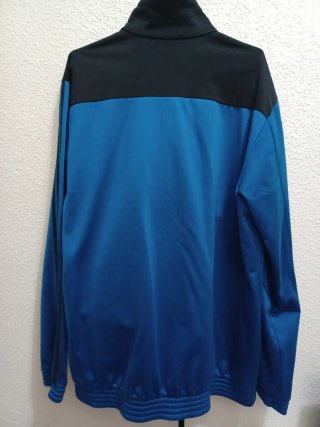 Chaqueta Adidas Azul y Naranja