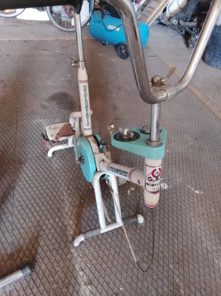 Bicicleta estática vintage