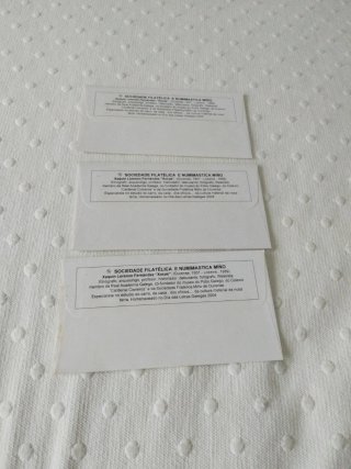 Sobre y sellos matasellados XOCAS 2004