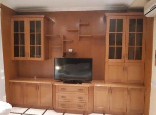 Mueble de salón modular madera