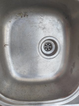 Fregadero doble cocina acero inoxidable con grifo