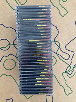 Lote 30 CDs Motown Collection Soul/R&B