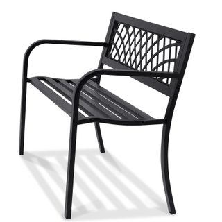 Panchina Esterno 52,5 x 116,3 x 76,2cm in Metallo