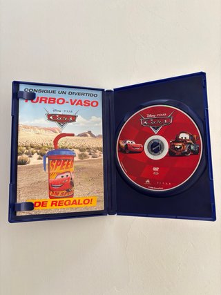 Lote 2 Películas DVD Disney Cars y Monstruos S.A.