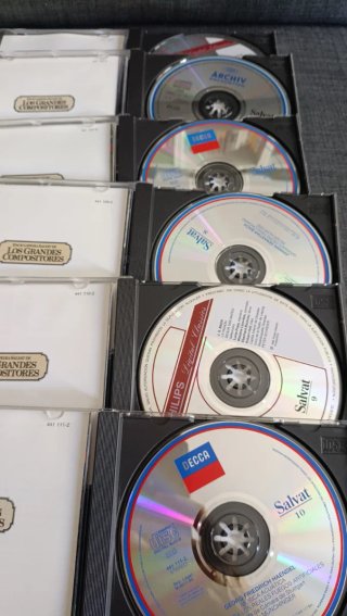 Lote CD Música Clásica: Bach, Vivaldi, Haendel