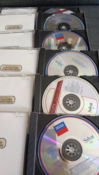Lote CD Música Clásica: Bach, Vivaldi, Haendel