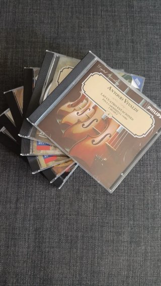 Lote CD Música Clásica: Bach, Vivaldi, Haendel