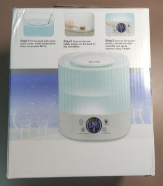 Humidificador 2.5L Niebla Fría Luz LED Control Rem