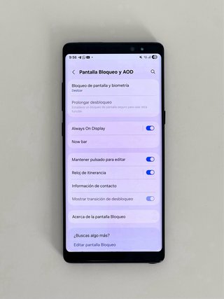 Samsung Galaxy Note 8 Negro