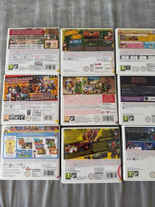 Colección Juegos Nintendo 3DS