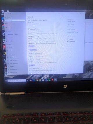 Portátil HP Omen GTX 1060, 8Gb de ram y 1 tera