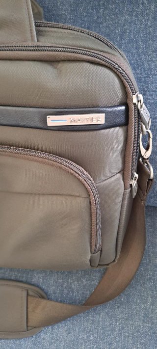 Maletín Matties Bags Beige/Marrón