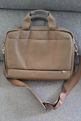 Maletín Matties Bags Beige/Marrón