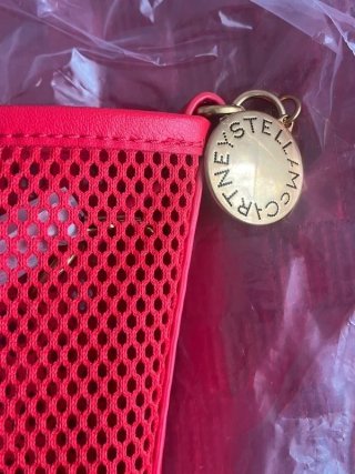 H&M Stella McCartney Borsa Tote Bag Mesh Rossa