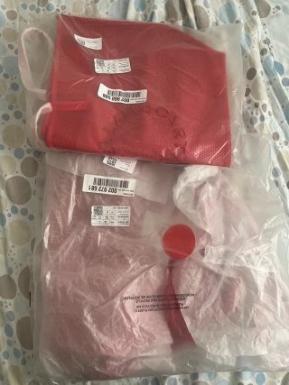 H&M Stella McCartney Borsa Tote Bag Mesh Rossa