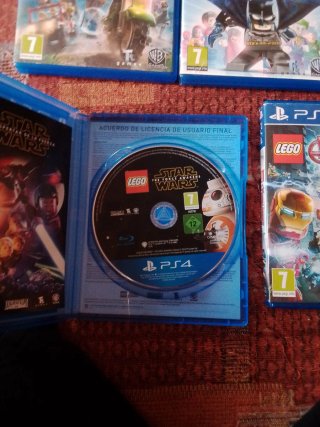 Lote 5 Juegos LEGO PS4