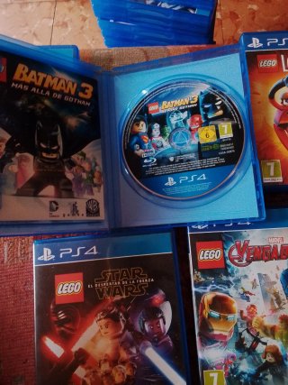 Lote 5 Juegos LEGO PS4