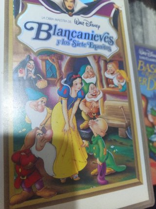 Lote 6 Películas VHS Disney Clásicos