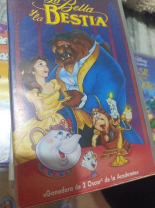 Lote 6 Películas VHS Disney Clásicos
