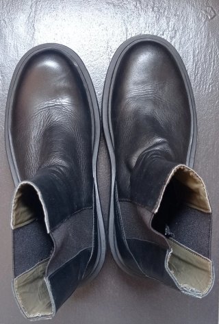 Botas casual negras mujer