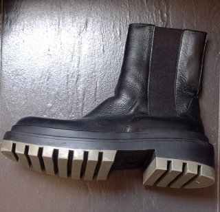 Botas casual negras mujer