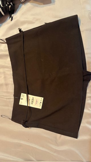 Falda-pantalón Zara Negra Talla L