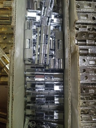 Bisagras para muebles doradas 40mm