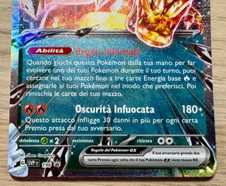 Pokémon Charizard ex SVP Ita 196 Black Star Promo