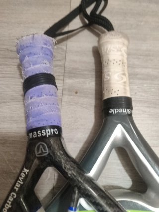 2 Raquetas de Pádel Sinedie y Vairo