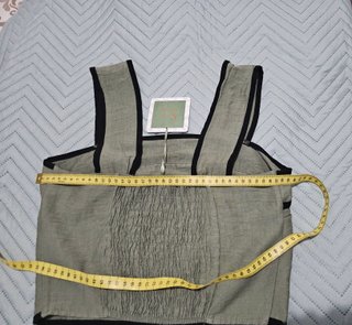 Top R.S. Moda verde oliva talla única