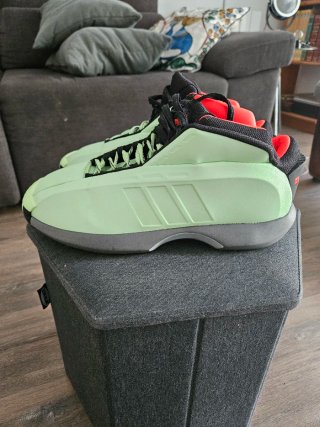 Zapatillas Adidas Crazy 1 Verde y Rojo