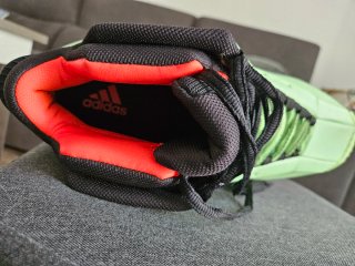 Zapatillas Adidas Crazy 1 Verde y Rojo